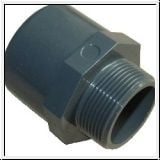 Setma PVC-Übergangsnippel Ø 32 mm x 25,4 mm Außengewinde von Setma