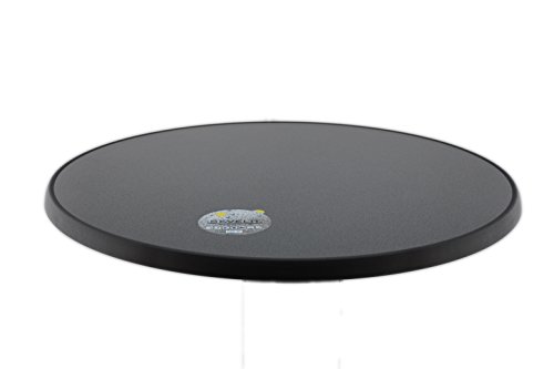 Sevelit Tischplatte Punti Design, rund, 850mm Durchmesser, wetterfest, schlagfeste Tischkante, Tischplatten ideal als Ersatzteil und zum Nachrüsten von Sevelit