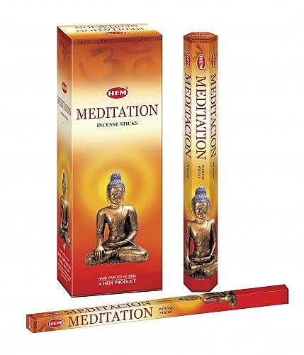 Seven Chakra Tree Hem Meditation-Räucherstäbchen, 6 Stück, zentrierende Aromatherapie-Mischung für Achtsamkeit, Fokus und spirituelle Tiefe von Seven Chakra Tree