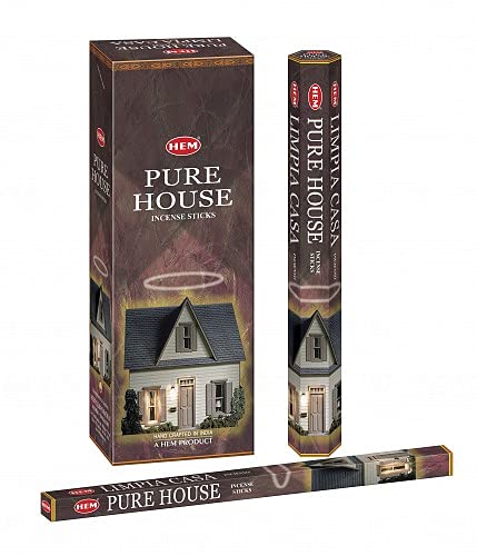 Seven Chakra Tree Hem Pure House Räucherstäbchen, 6 Stück, reinigende Aromatherapie-Mischung für frische Energie und Aura-Reinigung Seven Chakra Tree Hem Pure House Räucherstäbchen, 6 Stück, reinigende Aromatherapie-Mischung für frische Energie und Aura-Reinigung von Seven Chakra Tree