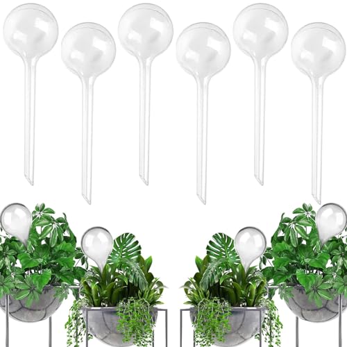 SevenMye 6 Stück Pflanzenbewässerungslampen automatische selbstbewässernde Kugeln Garten Bewässerung Blume Wassertropfen Bewässerung Gerät Selbstbewässerung System Weiß SevenMye 6 Stück Pflanzenbewässerungslampen automatische selbstbewässernde Kugeln Garten Bewässerung Blume Wassertropfen Bewässerung Gerät Selbstbewässerung System Weiß von SevenMye
