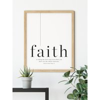 Faith I Martin Luker King Geht Die Erste Stufe Auch Wenn Sie Ganze Treppe Nicht Sehen von SevenWallArt