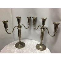 Vintage Godinger Silver Plated Candle Holder von Seventystore
