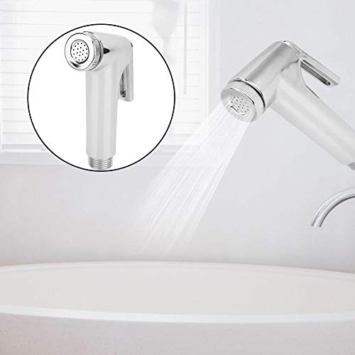 Hand-Toiletten-Bidet-Spray, ABS-haltbare Elektroplatte Hand-Toiletten-Bidet-Sprayer Badezimmer-Duschkopfdüse von Sevenyou