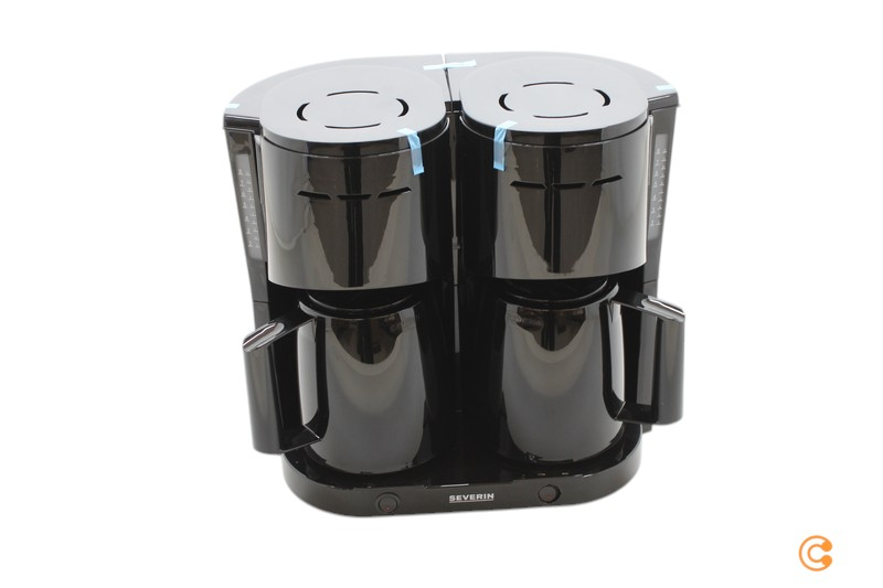 C-Ware Severin Kaffeemaschine Duo Filterkaffeemaschine 2 Thermokannen Siehe Text/F72 von Severin