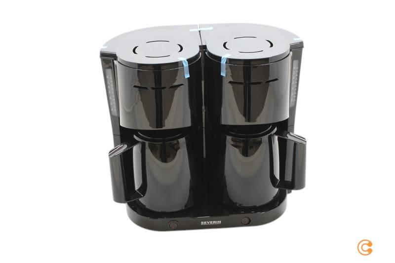 C-Ware Severin Kaffeemaschine Duo Filterkaffeemaschine 2 Thermokannen Siehe Text/F72 von Severin