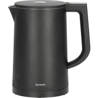 [GEBRAUCHT] B-Ware Severin Cool Touch Wasserkocher Teekocher Schwarz 1.7 L Edelstahl Kontrollleuchte von Severin