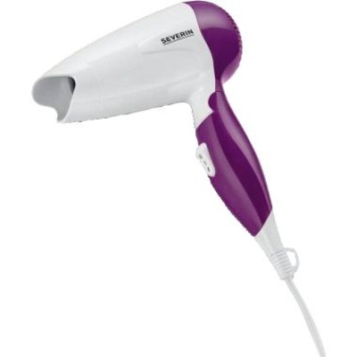 Haartrockner HT 0156 1.200W 115/230V Klappgriff weiß/lila von Severin