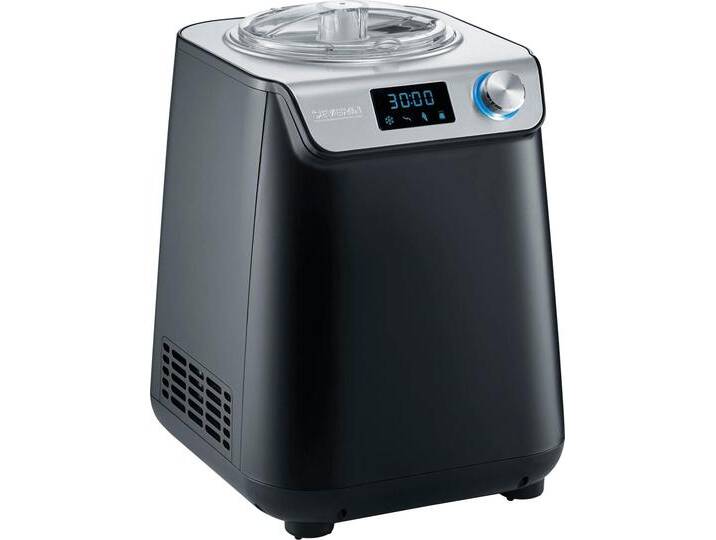SEVERIN Eismaschine EZ 7407 , schwarz, B:28cm H:35,5cm T:25cm, Eismaschinen, inkl. automatischer keep-cooling-Funktion von Severin