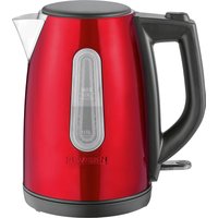 SEVERIN WK 3417 Wasserkocher 1l 2200Watt schwarz rot metallic von Severin