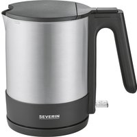 SEVERIN WK3409 Wasserkocher 1,7l 2200Watt Edelstahl/schwarz von Severin