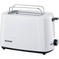 Severin AT 2286 Toaster mit Brötchenaufsatz Schwarz, Weiß von Severin