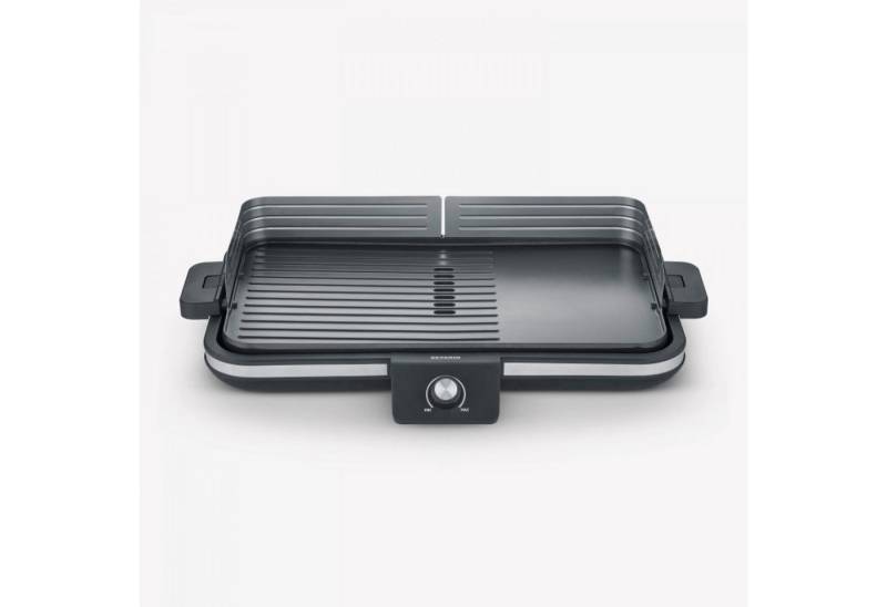 Severin Elektrogrill SEVERIN Tischgrill Plancha PG 8564 Elektrogrill inkl. Windschutz von Severin