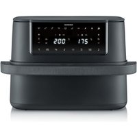 Severin FR 2490 Fritteuse Doppel 9 l Eigenständig 2600 W Heißluftfritteuse Schwarz Severin FR 2490 Fritteuse Doppel 9 l Eigenständig 2600 W Heißluftfritteuse Schwarz von Severin