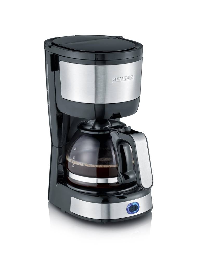 Severin Filterkaffeemaschine KA 4819 in Edelstahl gebürstet/schwarz von Severin