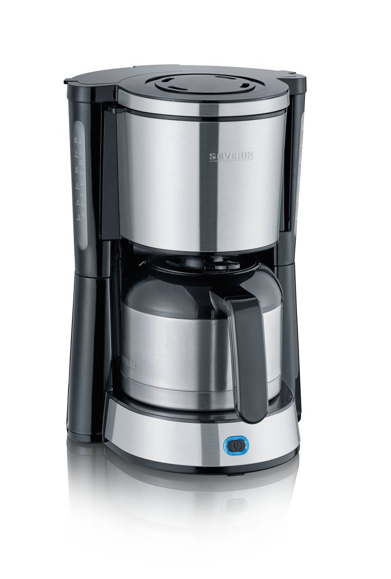Severin Filterkaffeemaschine KA 4847 in Edelstahl gebürstet/schwarz von Severin