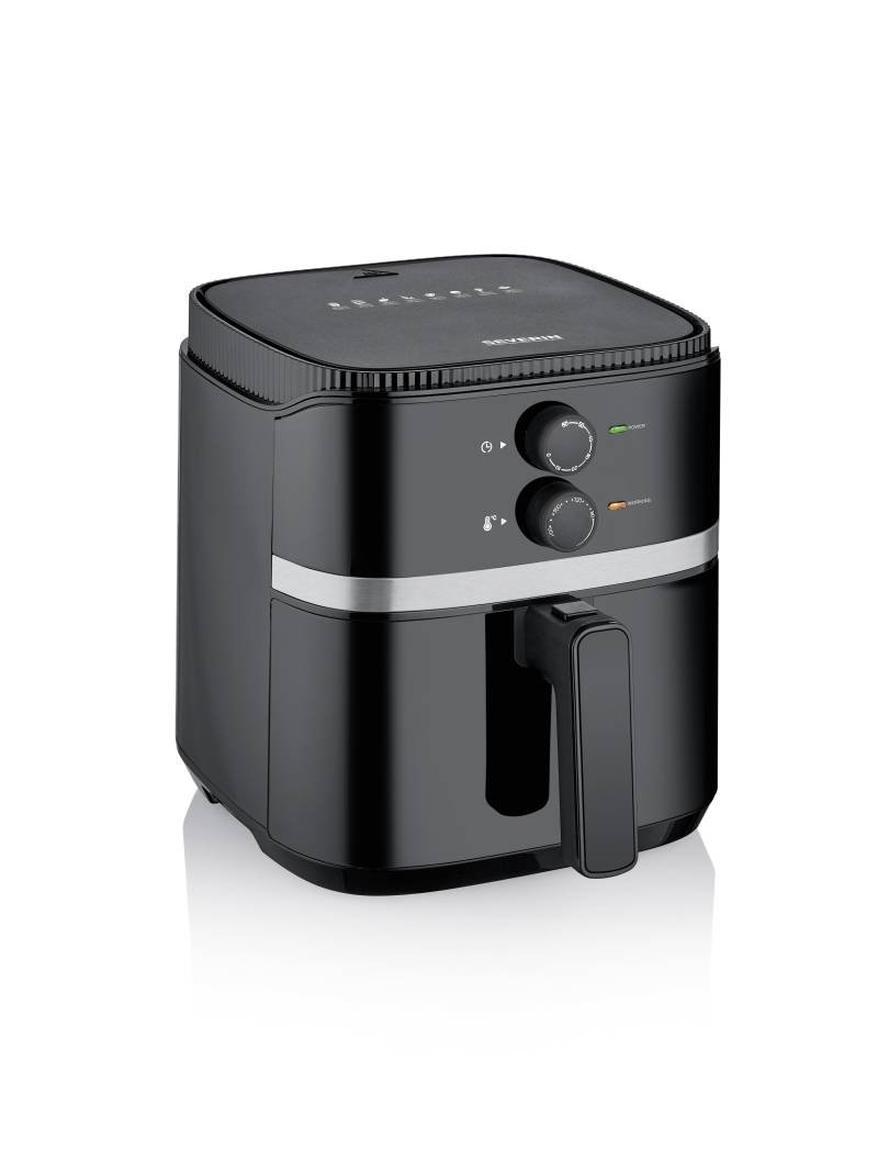 Severin Heißluftfriteuse FR 2452 in schwarz/silber von Severin