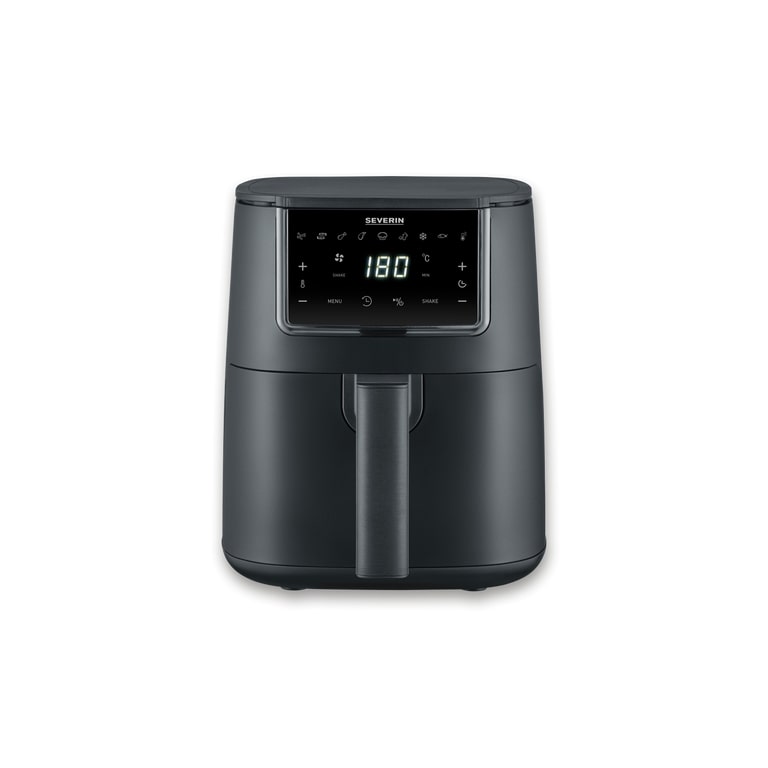 Severin Heißluftfritteuse  4 Liter BLACK LINE in schwarz/Kunststoff, 1300 W von Severin