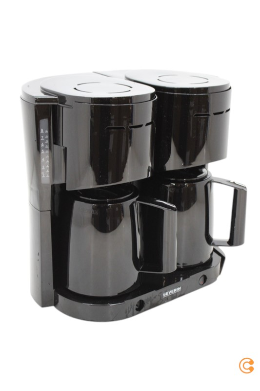Severin Kaffeemaschine Duo Filterkaffeemaschine 2 Thermokannen Siehe Text/F580 C-Ware von Severin
