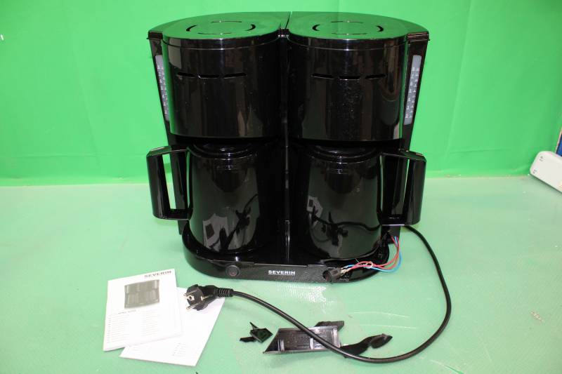 Severin Kaffeemaschine Duo Filterkaffeemaschine 2 Thermokannen Siehe Text/Fotos B-Ware von Severin