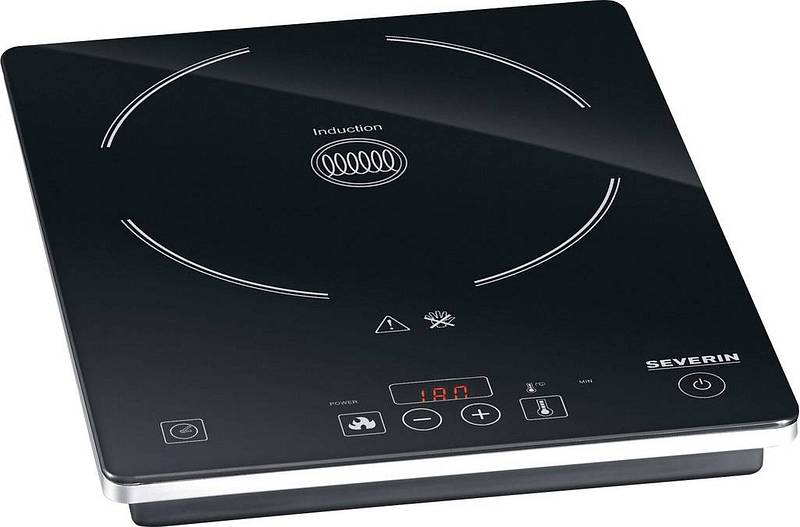 Severin Kp 1071 1277322 Induktionsplatte Mit Topferkennung Timerfunktion 2000 W B-Ware von Severin