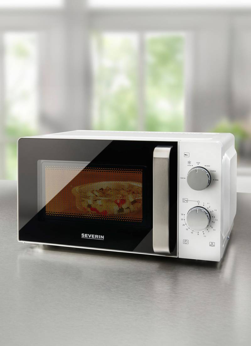 Severin MW7885 Mikrowelle Solo, Weiss von Severin