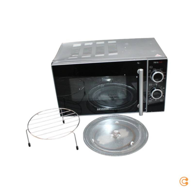 Severin Mw 7771 Mikrowelle Grillfunktion Timerfunktion Kochen Siehe Text/Foto C-Ware von Severin