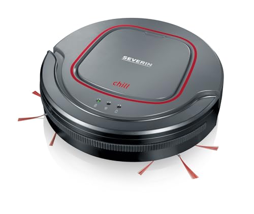 SEVERIN Saugroboter "chill®", leistungsstarker Staubsauger Roboter für Hartböden und kurzflorige Teppiche, extra flacher Putzroboter mit Treppenstufenerkennung, platingrau, RB 7025 SEVERIN Saugroboter "chill®", leistungsstarker Staubsauger Roboter für Hartböden und kurzflorige Teppiche, extra flacher Putzroboter mit Treppenstufenerkennung, platingrau, RB 7025 von SEVERIN