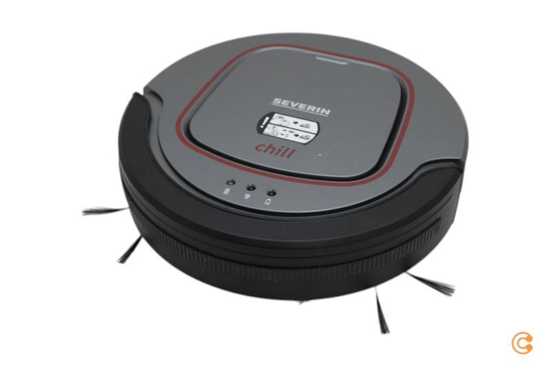 Severin Saugroboter Chill Grau Rot Schwarz Leise Staubsauger Siehe Text/Foto C-Ware von Severin