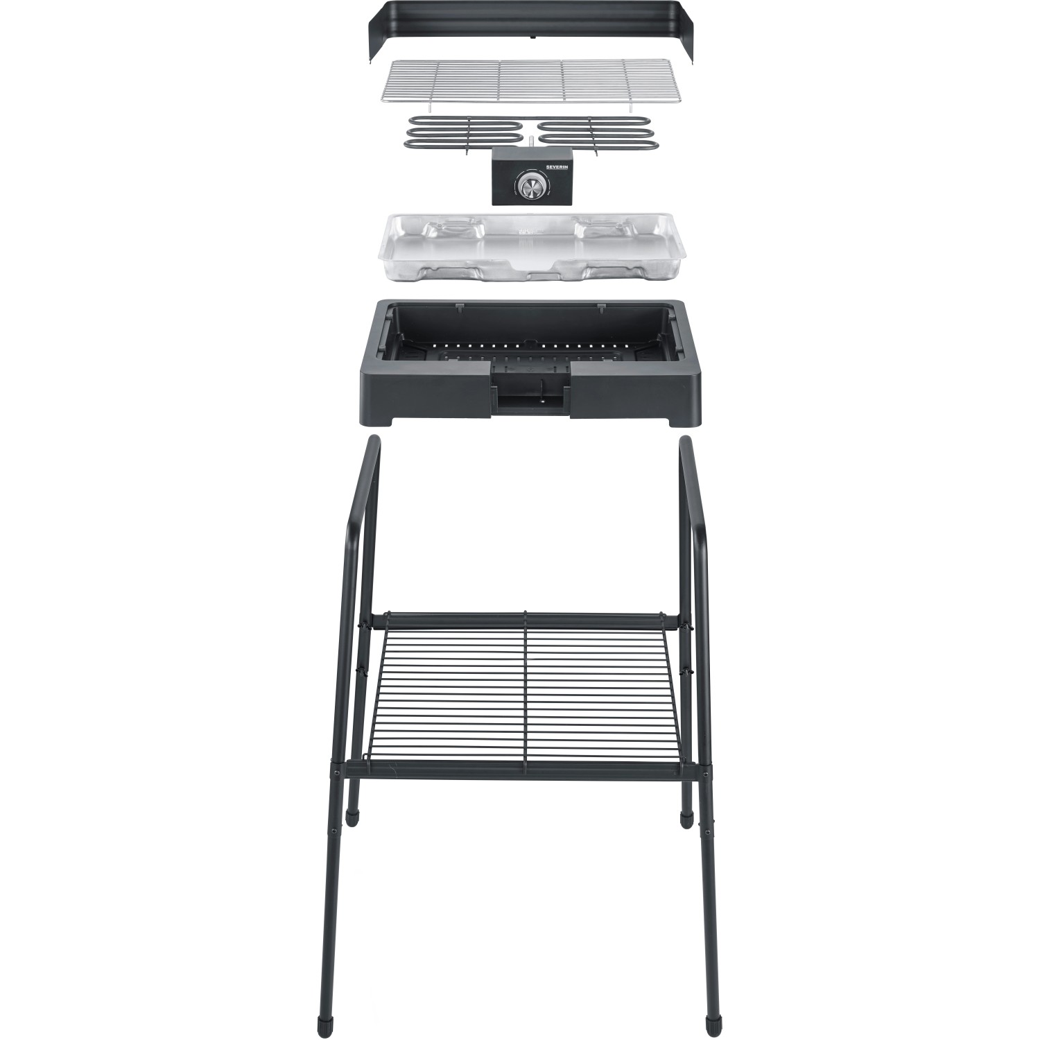 Severin Standgrill PG 8566 mit Grillrost 2.300 W Severin Standgrill PG 8566 mit Grillrost 2.300 W von Severin