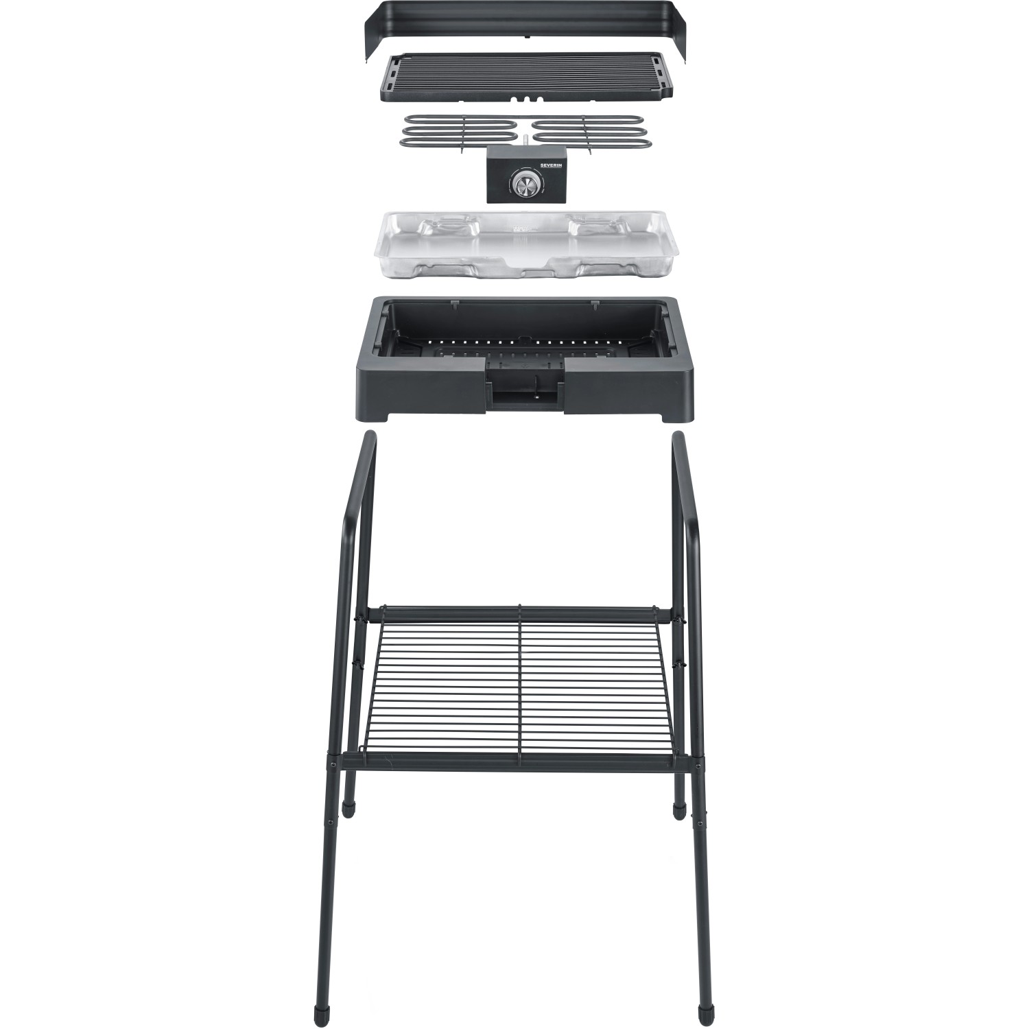 Severin Standgrill PG 8568 mit Gussplatte 2.300 W Severin Standgrill PG 8568 mit Gussplatte 2.300 W von Severin