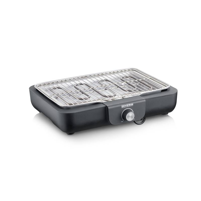 Severin Elektro-Tischgrill 'PG 8554' schwarz 2300 W 35 x 10 x 43 cm von Severin