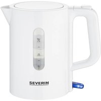 Severin WK 3462 Wasserkocher schnurlos, Überhitzungsschutz, BPA-frei Weiß von Severin