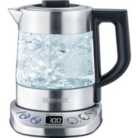 Severin Wasser-/Teekocher "WK 3473", 2200 W, bis zu 1 l Wasser oder 0,75 l Tee, mit Teesieb, inkl. 5 Teeprogrammen von Severin