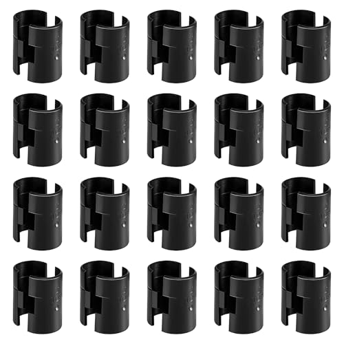 Draht-Regal-Clips, 40 Stück, Draht-Regalschloss-Clips für 2,5 cm Pfostenregale, 20 Paar Draht-Rack-Schloss-Clips, Ersatz für Metallregalhülsen-System Draht-Regal-Clips, 40 Stück, Draht-Regalschloss-Clips für 2,5 cm Pfostenregale, 20 Paar Draht-Rack-Schloss-Clips, Ersatz für Metallregalhülsen-System von Sevici