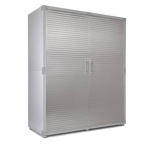 Seville Classics Extra-breiter Mega Schrank, Granit, 152.4 x 61 x 183 cm von Seville Classics
