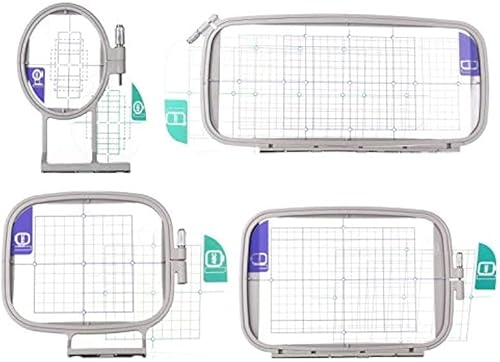 Sew Tech Stickelrahmen zum Sticken und Nähen Kompatibel Brother Innov-is 1250 700E 750E F440E Stickmaschine Rahmen (4in1-Set) von Sew Tech