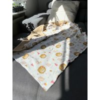 Musselindecke Kinder , Babydecke, Krabbeldecke, Reisehandtuch, Duschtuch, Strandtuch von SewKatHandmade