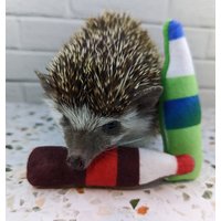 Cola Und Lemon Lime Soda Pop Duo Fleece Mint Stofftier Igel Spielzeug Käfig Buddy Photo Prop von SewMagickBoutique