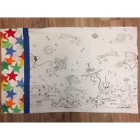 Color Me Kissenbezug - Motiv Space Age von SewManyStitchesVT