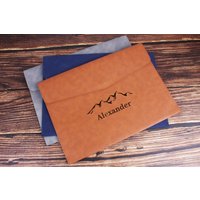 Gravierte A4 Aktenmappe Aus Pu-Leder Gravierte A4 Aktenmappe Aus Pu-Leder von Sewing4uFinds