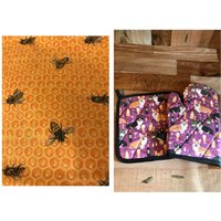 Honigbienen-Isolier-/Quilt-Topfhalter Und Ofen-Mitt-Set/Individuell, Auf Bestellung von Sewmanydeals