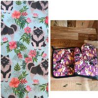 Keeshond-Isolier-/Quilt-Topfhalter Und Ofen-Mitt-Set/Individuell, Auf Bestellung von Sewmanydeals