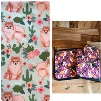 Pomeranian Isolier-/Quilt-Topfhalter Und Ofen-Mitt-Set/Individuell, Auf Bestellung von Sewmanydeals