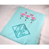 Bestickter Mikrofaser Strandtuch Bezug Personalisierte Tote von Sewmuchfunstuff