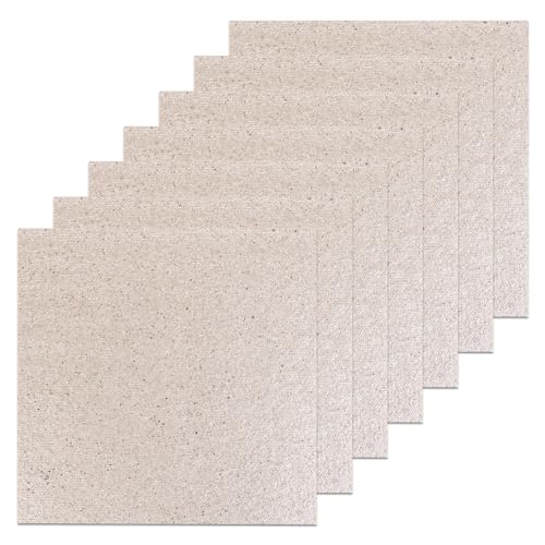 7 Stück Glimmerplatte Mikrowelle, 13 x 13 cm Mikrowellen folie, Ersatz-Reparatur-Zubehör 7 Stück Glimmerplatte Mikrowelle, 13 x 13 cm Mikrowellen folie, Ersatz-Reparatur-Zubehör von Sewokon