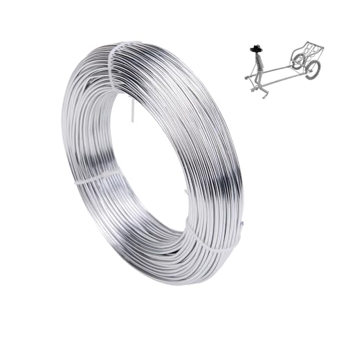 2mm x 20m basteldraht,aluminiumdraht,schmuckdraht,draht zum basteln,aluminium-draht,aluminium craft wire,bindedraht modellierdraht für dekoteile, DIY-skulpturen,kranzherstellung & bonsai-bäume-silber 2mm x 20m basteldraht,aluminiumdraht,schmuckdraht,draht zum basteln,aluminium-draht,aluminium craft wire,bindedraht modellierdraht für dekoteile, DIY-skulpturen,kranzherstellung & bonsai-bäume-silber von Sewokon