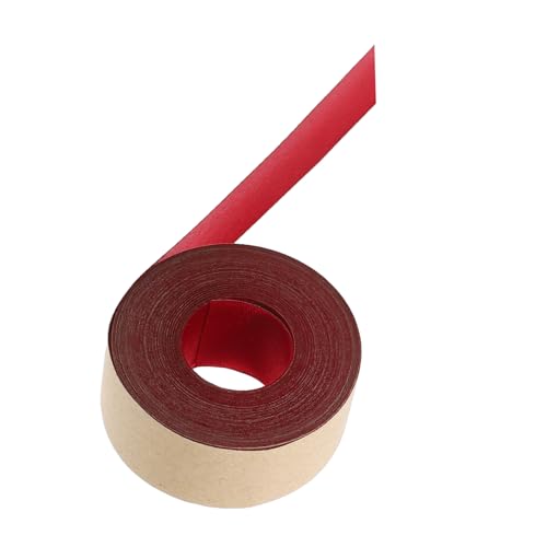 Sewroro 1 Rolle Selbstklebendes Stoffband für Diy Tischlampen Lange Rolle Rot zur Verschönerung von Lampenschirmen für Zuhause und Büro von Sewroro