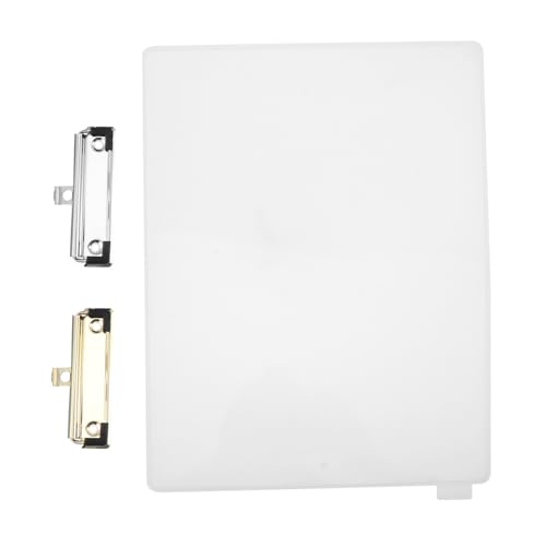 Sewroro 1 Satz DIY Silikon Klemmbrett Mold Flexibles Bastelset für Kreative für Anfänger und DIY Enthusiasten Großem Ordner und Zwei Clips Gold und Silber Sewroro 1 Satz DIY Silikon Klemmbrett Mold Flexibles Bastelset für Kreative für Anfänger und DIY Enthusiasten Großem Ordner und Zwei Clips Gold und Silber von Sewroro