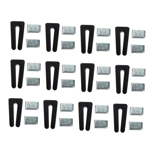 Sewroro 1 Satz Lüftergewicht Kit Teiliges mit Gewichten und Clip für Deckenventilatoren Einsetzbar zur Reduzierung von Vibrationen und Geräuschen Einfache Installation Stabil und von Sewroro